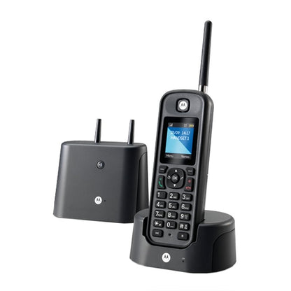 Telefone sem Fios MOTOROLA O201 Telefono DECT Largo Alcance Preto - imagem 2