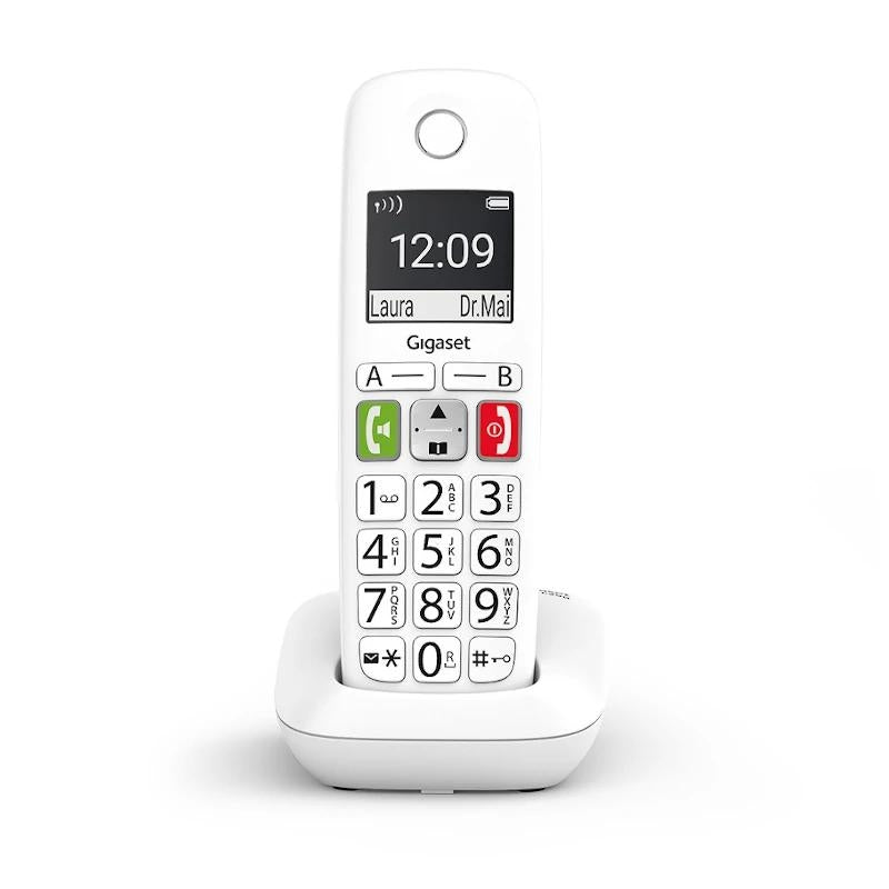 Telefone sem Fios Gigaset E290 Sem Fios DECT Branco