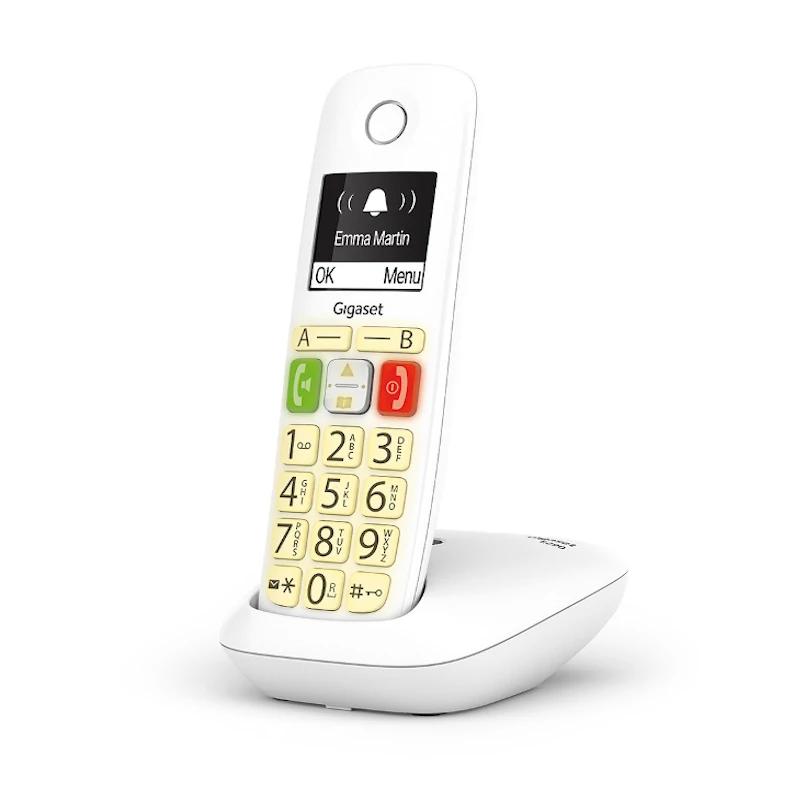 Telefone sem Fios Gigaset E290 Sem Fios DECT Branco - imagem 3