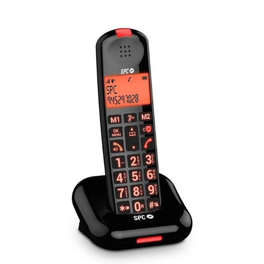 Telefone sem Fios SPC 7612N Telefono Sem Fios COMFORT KAIRO Preto