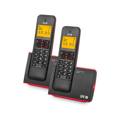 Telefone sem Fios SPC 7292RC2 Telefono DECT BLADE ID AG50 Vermelho Duo
