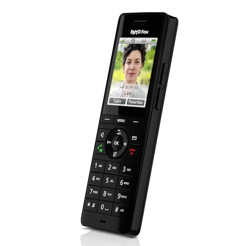 Telefone sem Fios FRITZ! Fon X6 Teléfono inalamb.DECT Preto - imagem 2