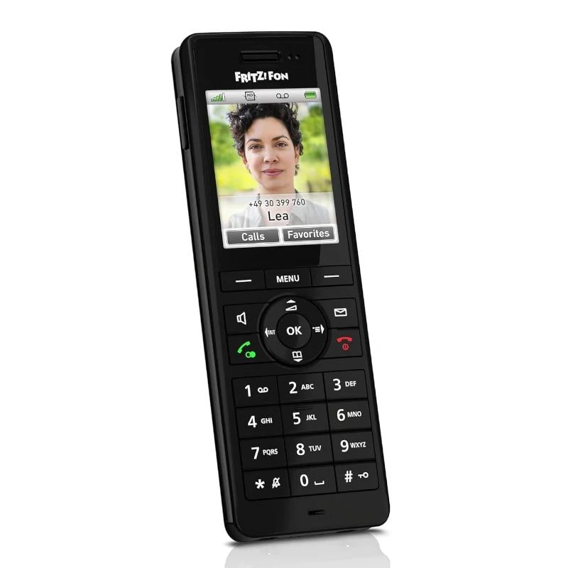Telefone sem Fios FRITZ! Fon X6 Teléfono inalamb.DECT Preto - imagem 4