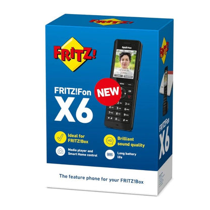 Telefone sem Fios FRITZ! Fon X6 Teléfono inalamb.DECT Preto - imagem 5