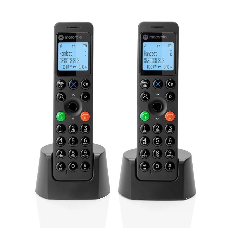 Telefone sem Fios MOTOROLA DOT202 teléfono DECT DUO Preto - imagem 2