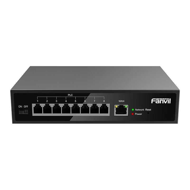 Switch de Rede Fanvil PN8 Conmutador PoE de 2 hilos