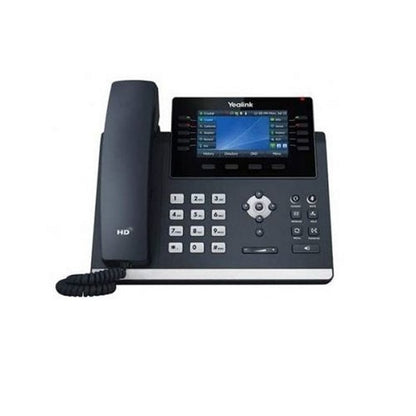 Telefone VoIP YEALINK SIP-T46U 16 cuentas, com PoE - imagem 2