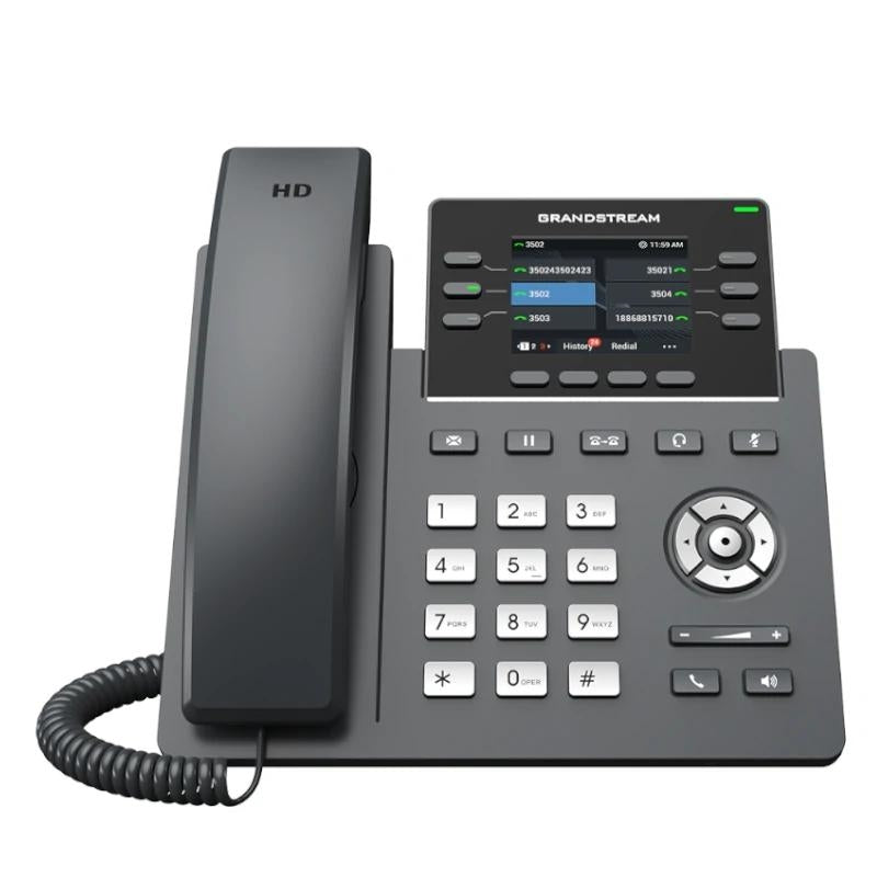 Telefone VoIP GrandStream IP Phone GRP2613 6 lineas 2xGbE