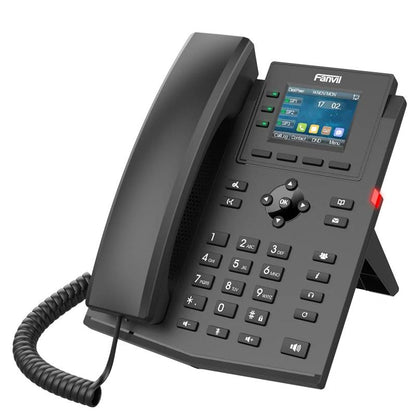 Telefone VoIP Fanvil X303G, 4 líneas SIP, com Gigabit, sem PSU - imagem 3