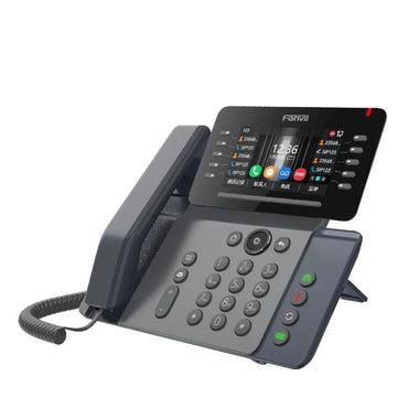 Telefone VoIP Fanvil V65, 20 líneas SIP, códec de video - imagem 2