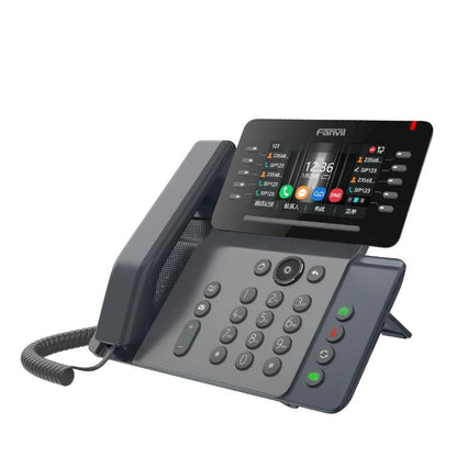 Telefone VoIP Fanvil V65, 20 líneas SIP, códec de video - imagem 2