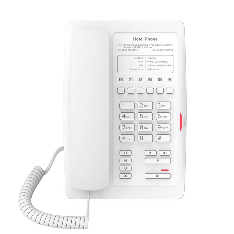 Telefone VoIP Fanvil H3W-W PoE 2 SIP Lines 6 customized keys