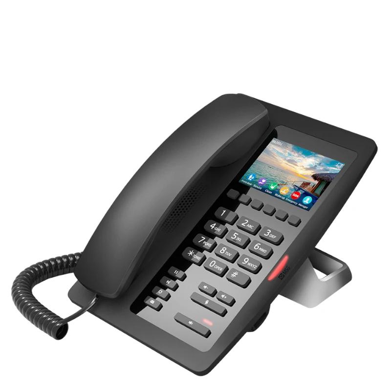 Telefone VoIP Fanvil H5W-B Hotel Teléfono IP, com PoE, WiFi 2.4G - imagem 2
