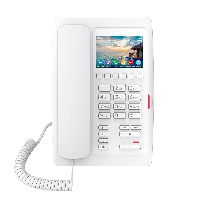 Telefone VoIP Fanvil H5W-W Hotel Teléfono IP, com PoE, WiFi 2.4G