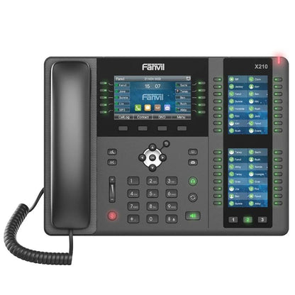 Telefone VoIP Fanvil X210, 20 líneas SIP, 106 teclas DSS