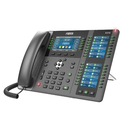 Telefone VoIP Fanvil X210, 20 líneas SIP, 106 teclas DSS - imagem 2