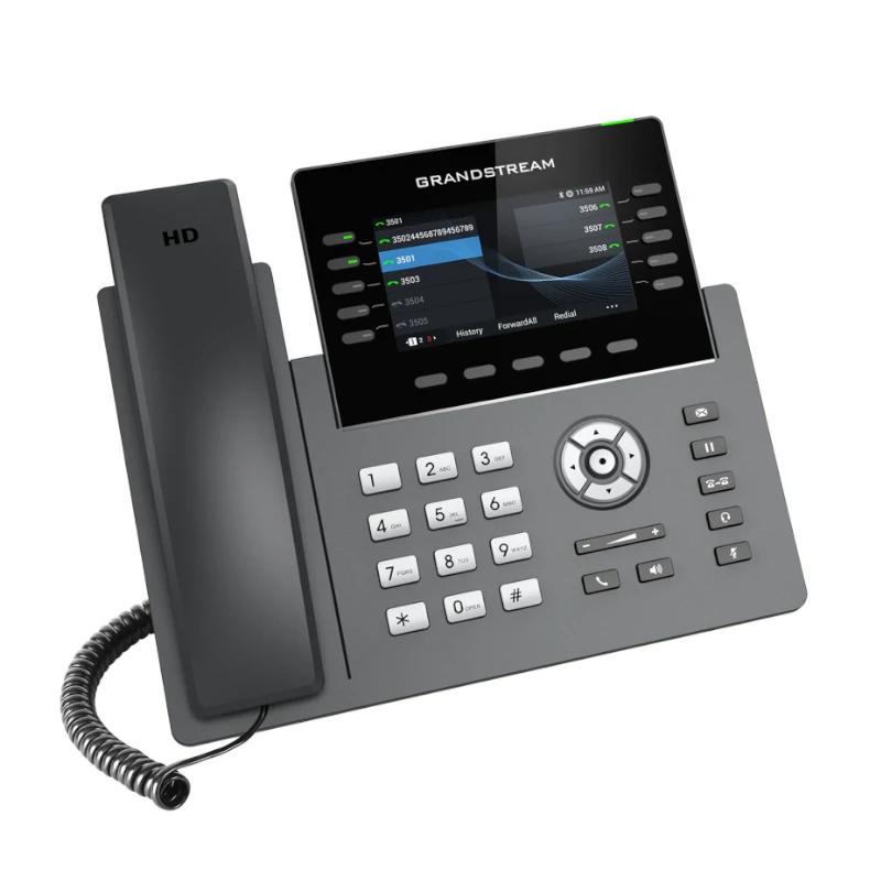 Telefone VoIP GrandStream IP Phone GRP2615 5 SIP 2xGbE PoE WiFi - imagem 2