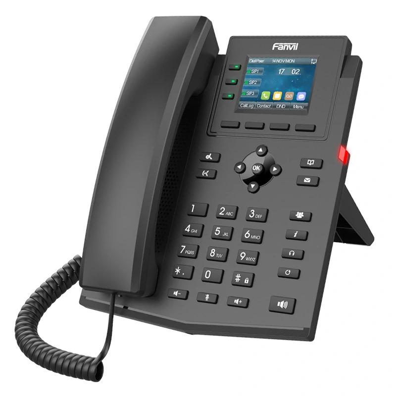 Telefone VoIP Fanvil X303-2 Wire Teléfono IP empresarial 2 hilos - imagem 2