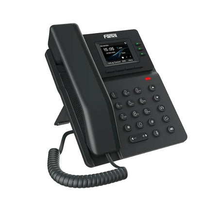 Telefone VoIP Fanvil V60P 4 líneas SIP Ecrã 2.4" cores PoE 2 - imagem 3