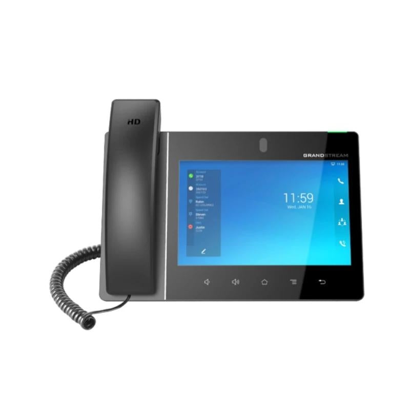 Telefone VoIP Grandstream GXV3480 Videotlf. IP 2xG PoE BT WiFi