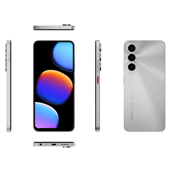 Smartphone ZTE Blade V80 Max 4GB/ 128GB/ 6,9"/ Prata