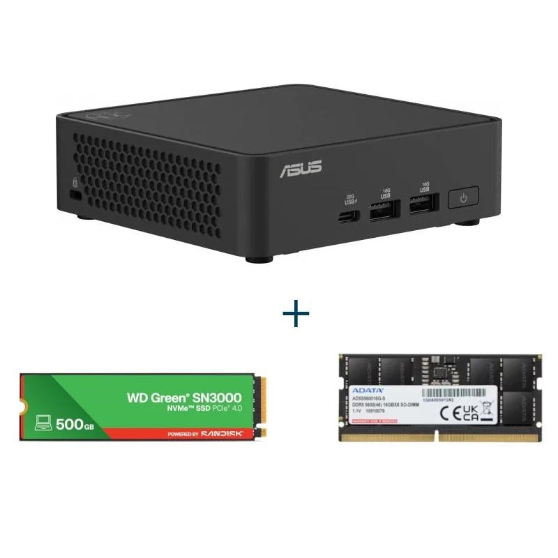 Mini PC ASUS NUC 15 Pro RNUC15CRKU500002 Ultra5+16GB+500GB
