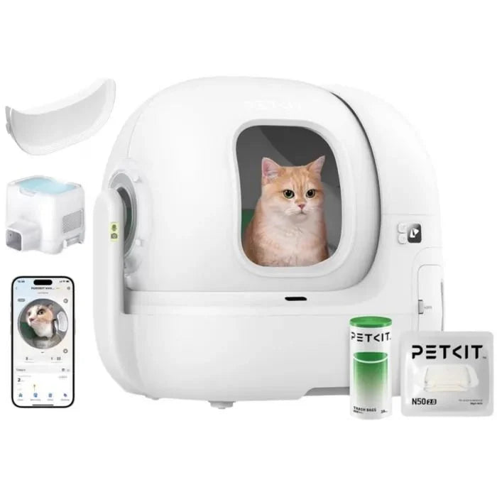 Caixa de Areia Purobot Max Pro With Camera Smart Cat Litter Box