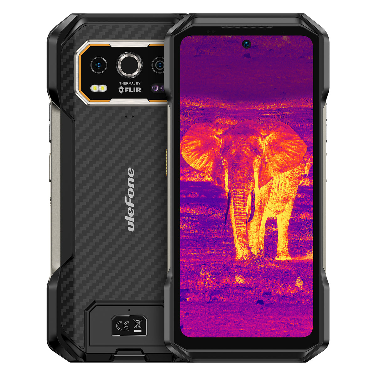 Ulefone Armor 27T Thermal 4G 256GB 12GB preto EU