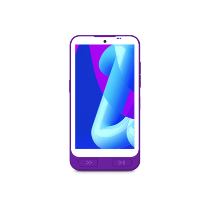 Smartphone SPC Wuum One 4GB/ 64GB/ 5"/ Púrpura