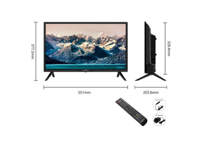 TV LED SMART TECH HD 24" 24HN01V3
