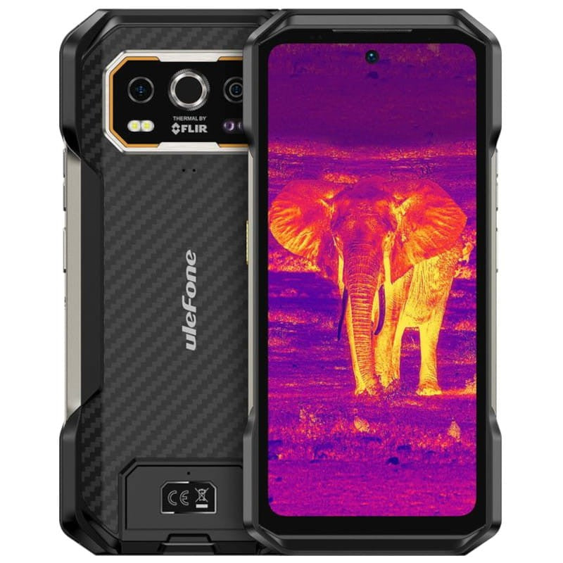 Ulefone Armor 27T Dual LTE 256GB 12GB RAM Preto (com imagem térmica e visão noturna)