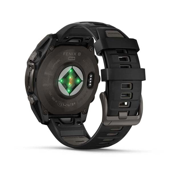 Watch Garmin Fenix 8 Amoled Sapphire GPS 47mm - Graphit/Titanium Titan