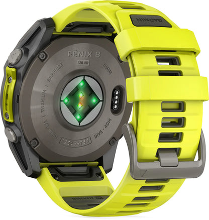 Watch Garmin Fenix 8 Solar Sapphire GPS 51mm - Yellow/Grey