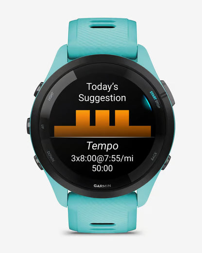 Watch Garmin Forerunner 265 GPS 46mm - Aqua/Black
