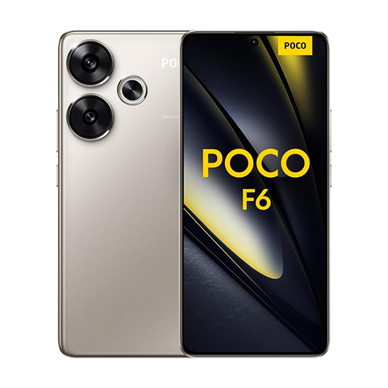 Xiaomi POCO F6 5G Dual SIM 8GB RAM 256GB - Cinzento Titânio