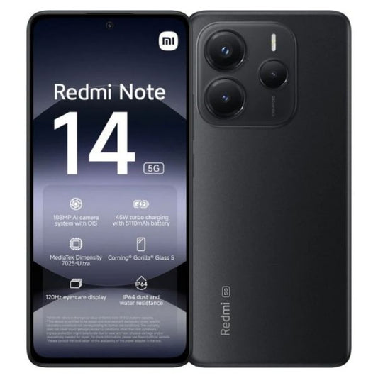 Xiaomi Redmi Note 14S 4G Dual Sim 8GB RAM 256GB - Midnight Black