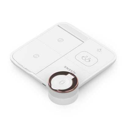 Carregador sem Fios Aisens USBC 15W 4 em 1 Branco - imagem 4