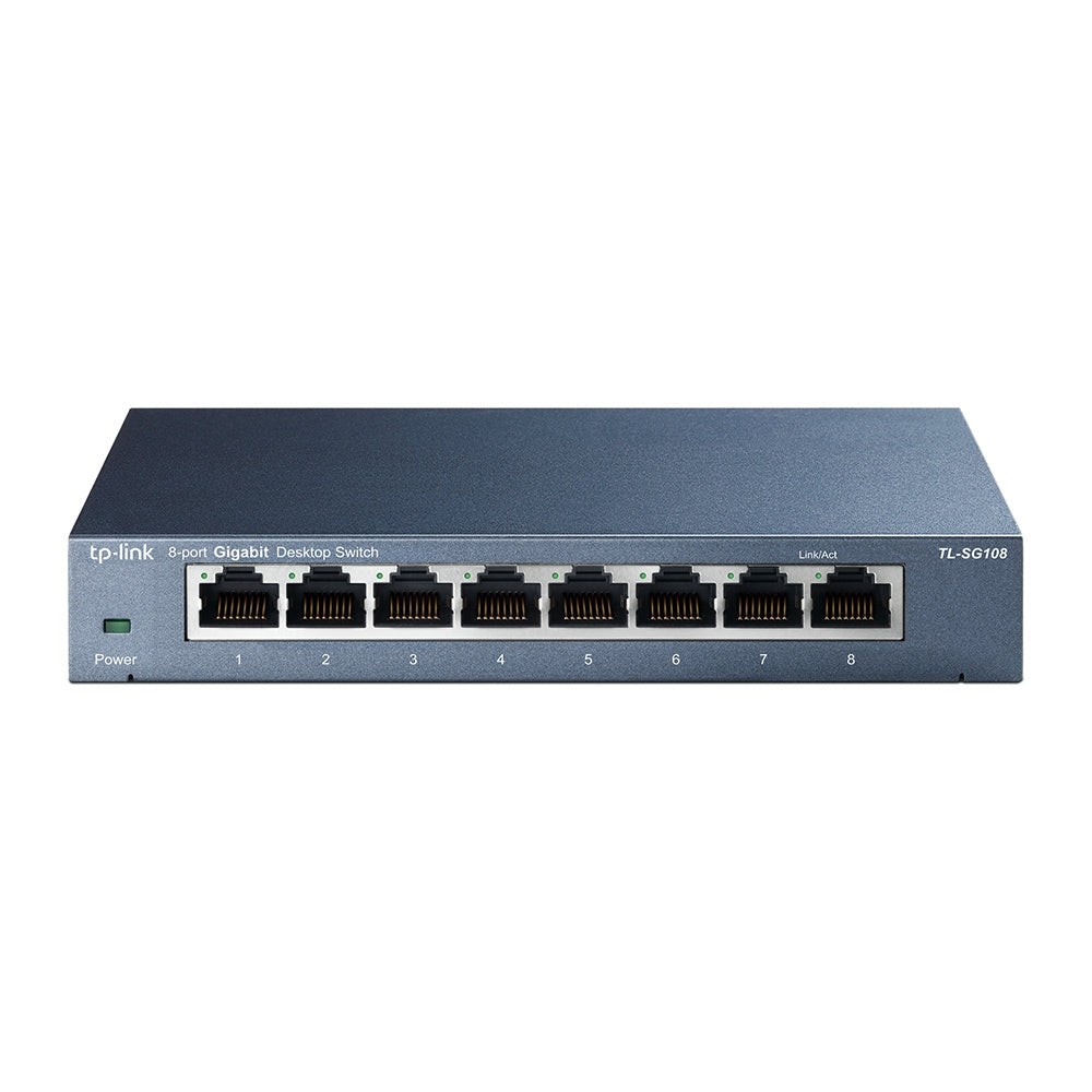 Switch TP-Link TL-SG108 / TL-SG108 preto