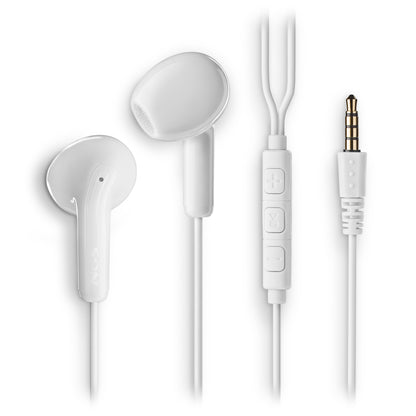 Auscultadores NGS Auricular Branco Estéreo com cable JACK 3.5 mm - imagem 7
