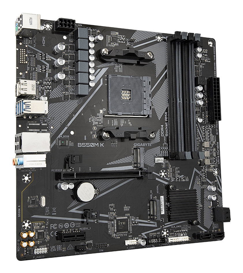 Gigabyte Placa Base B550M K mATX AM4 - imagem 7