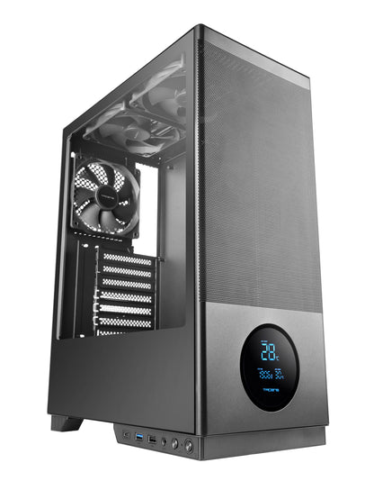 Caixa de Computador TACENS Caja Atx Ecrã Ventis 3X120mm Preto