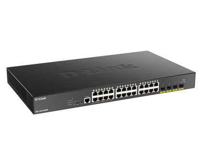 Switch de Rede D-Link DGS-1250-28XMP/E 24xGb PoE 4x10Gb - imagem 4