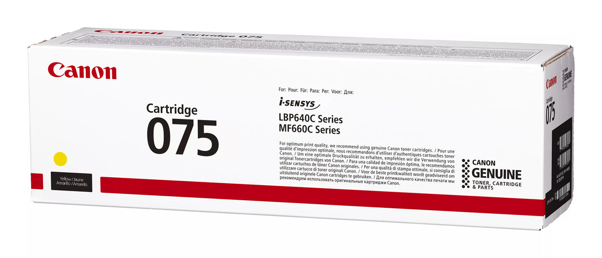 Canon Toner Cartridge 075 e / 6362C002 amarelo - imagem 9