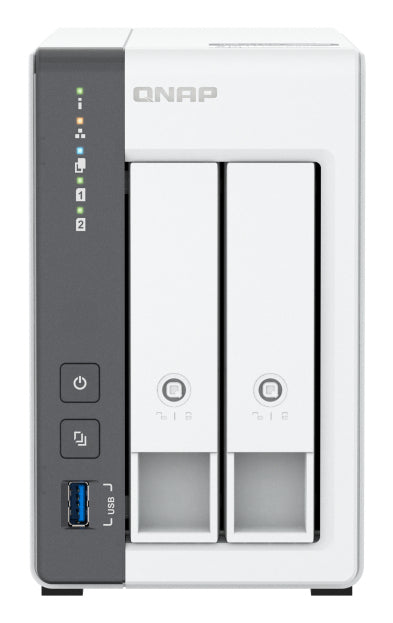 NAS QNAP TS-216G/ 2 baias 3,5"- 2,5"/ Formato 4GB DDR4/ torre