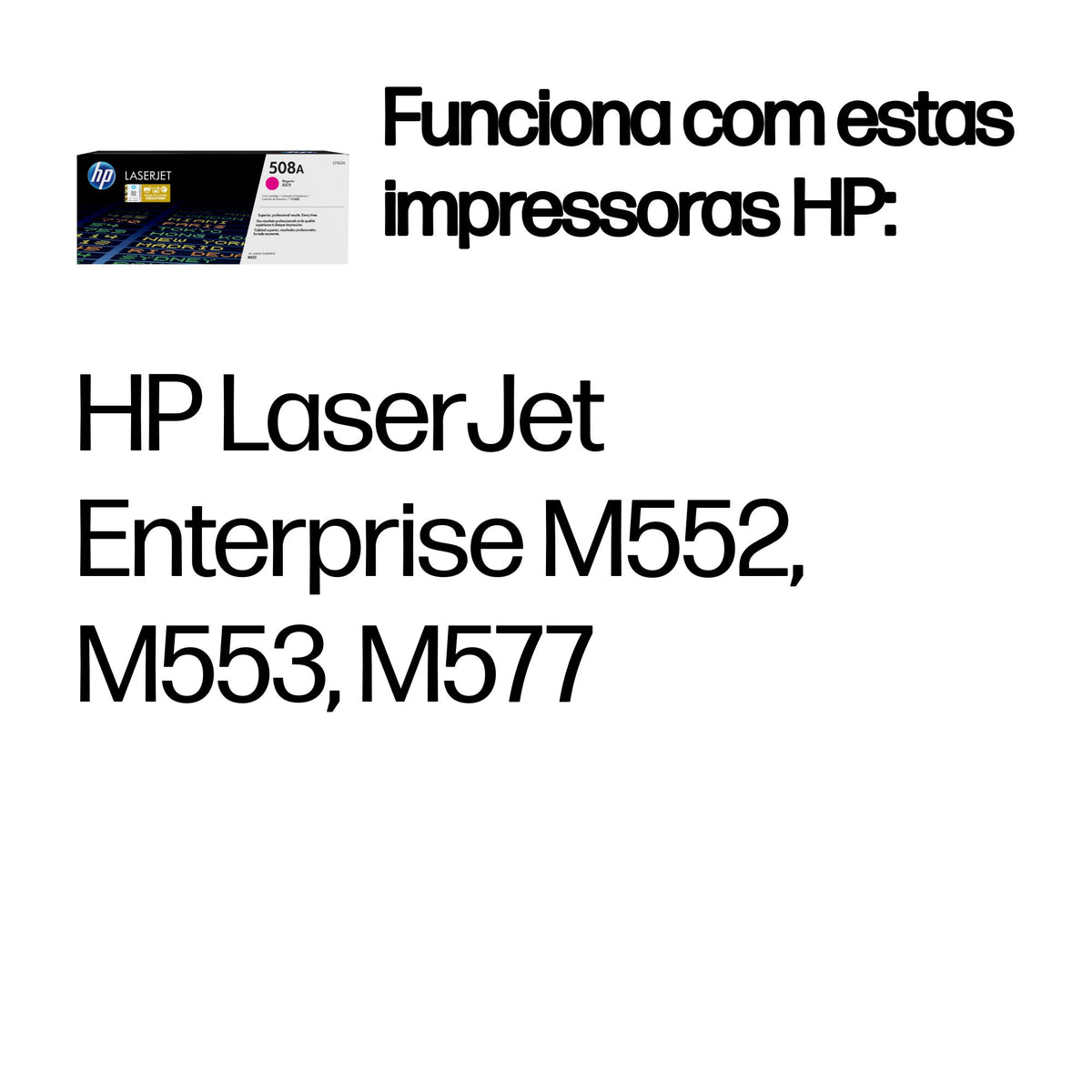 HP Toner 508A / CF363A Magenta Standard - imagem 3
