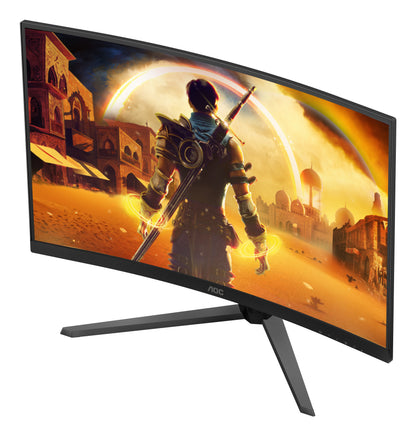 AOC C32G42ZE monitor curvo de jogos de 31,5" / Full HD / 0.3ms/ 240Hz/ VA / Preto