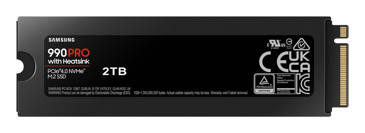 Disco SSD Samsung 990 PRO HeatSink 2TB PCIe 4.0 NVMe M.2 - imagem 5