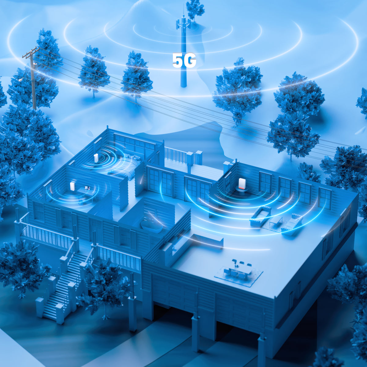 Router Fritz! Box6860 5G WiFi6 4x4 MIMO NanoSIM - imagem 9