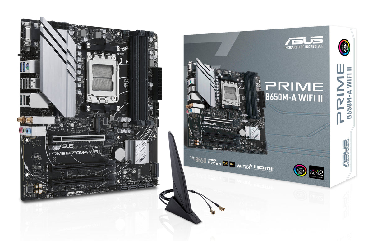 Placa-mãe ASUS PRIME B650M-A WIFI II / 90MB1EG0-M0EAY0 preto - imagem 4