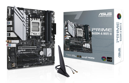 Placa-mãe ASUS PRIME B650M-A WIFI II / 90MB1EG0-M0EAY0 preto - imagem 4